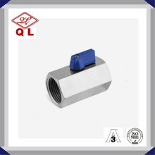 Из Нержавеющей Стали Цельный Женский Шариковый Клапан Резьбы