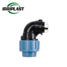 High Quality Irrigation Fittings HDPE Female Male Elbow Compression Fitting Elbow