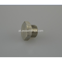 Air-Fluid Hexagonal Plug - Conexões de latão - BSPT Macho Thread